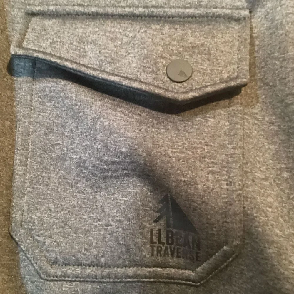 L.L Bean Traverse Slightly Fitted Full Zip Jacket Sz XXL Hoodie